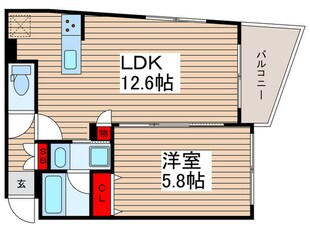 GENOVIA東向島Ⅲskygardenの物件間取画像